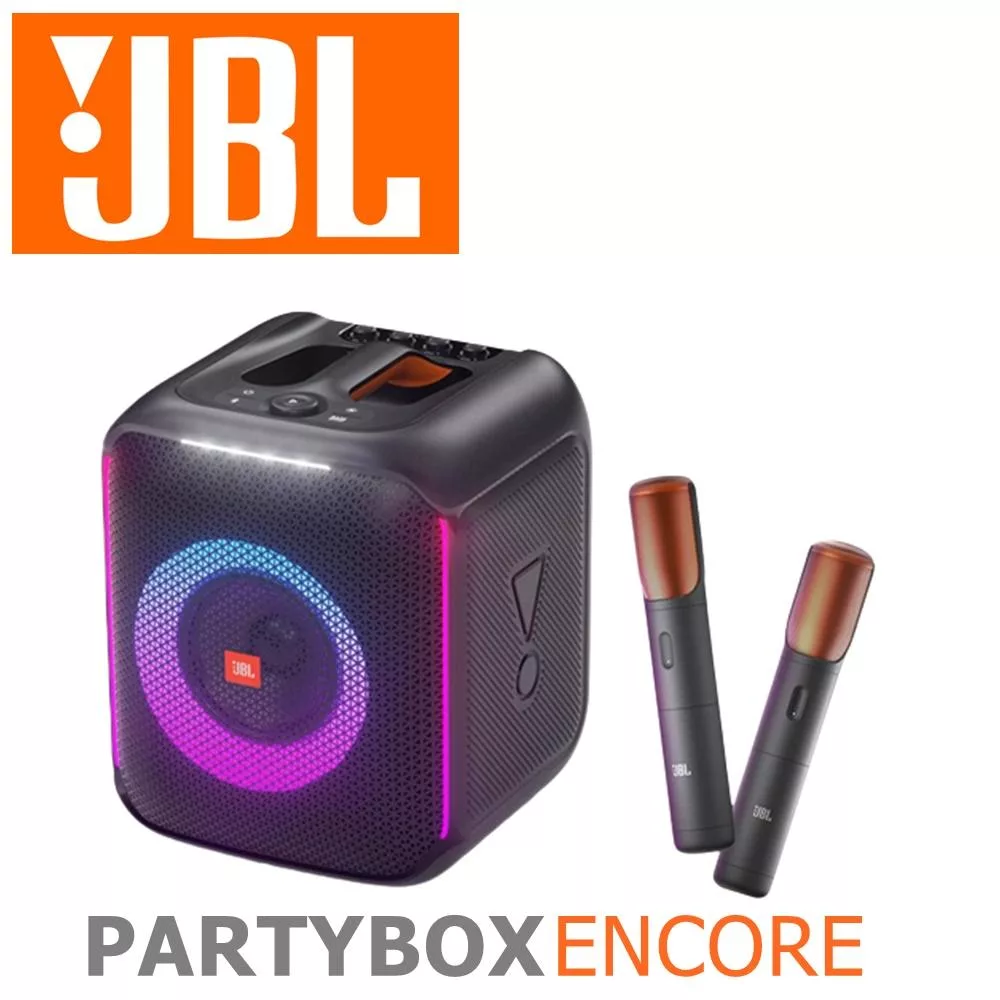 JBL PARTYBOX ENCORE 便攜式手提派對藍牙喇叭 附二隻麥克風 隨時開趴 公司貨保固一年