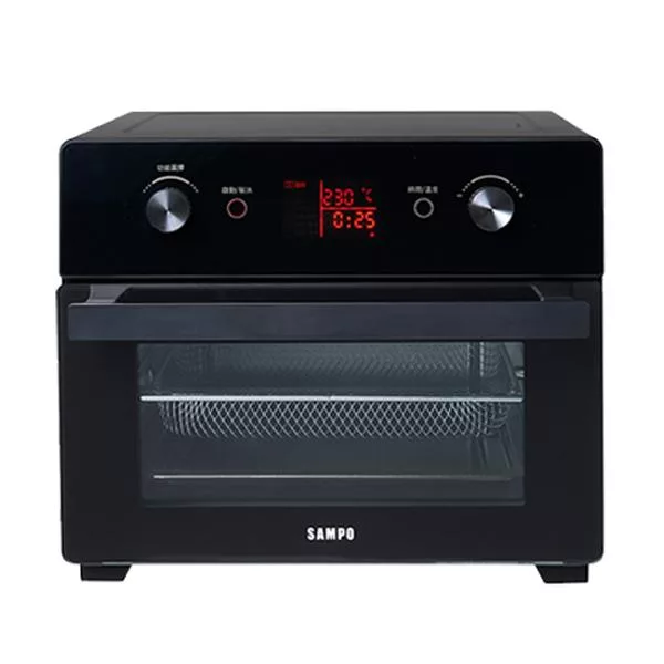 【SAMPO聲寶】20L微電腦多功能氣炸烤箱 KZ-XA20B