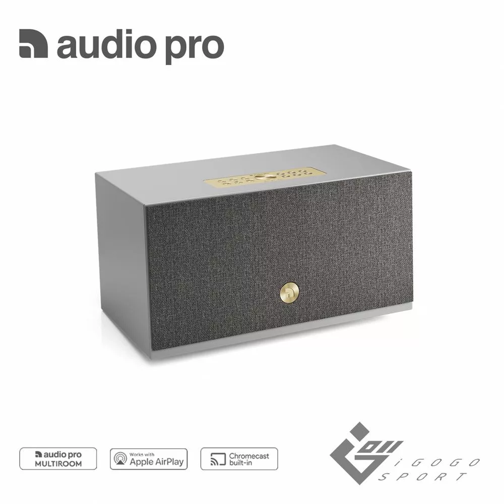 Audio Pro C10 MKII WiFi無線藍牙喇叭 灰色