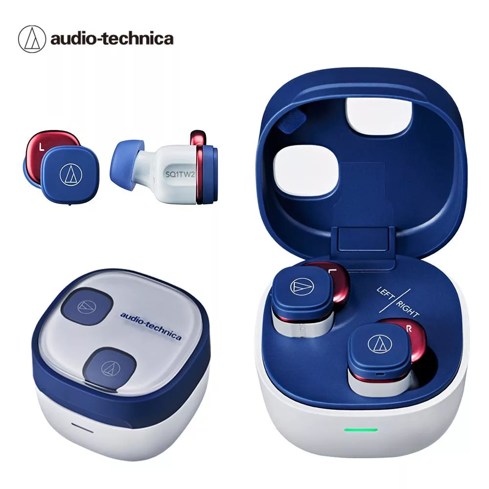 鐵三角 ATH-SQ1TW2 真無線耳機 海軍藍 海軍藍