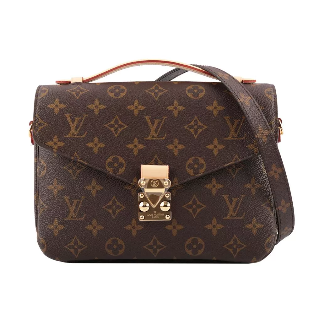 LV Monogram Pochette Metis 郵差包 M44875 (棕色)