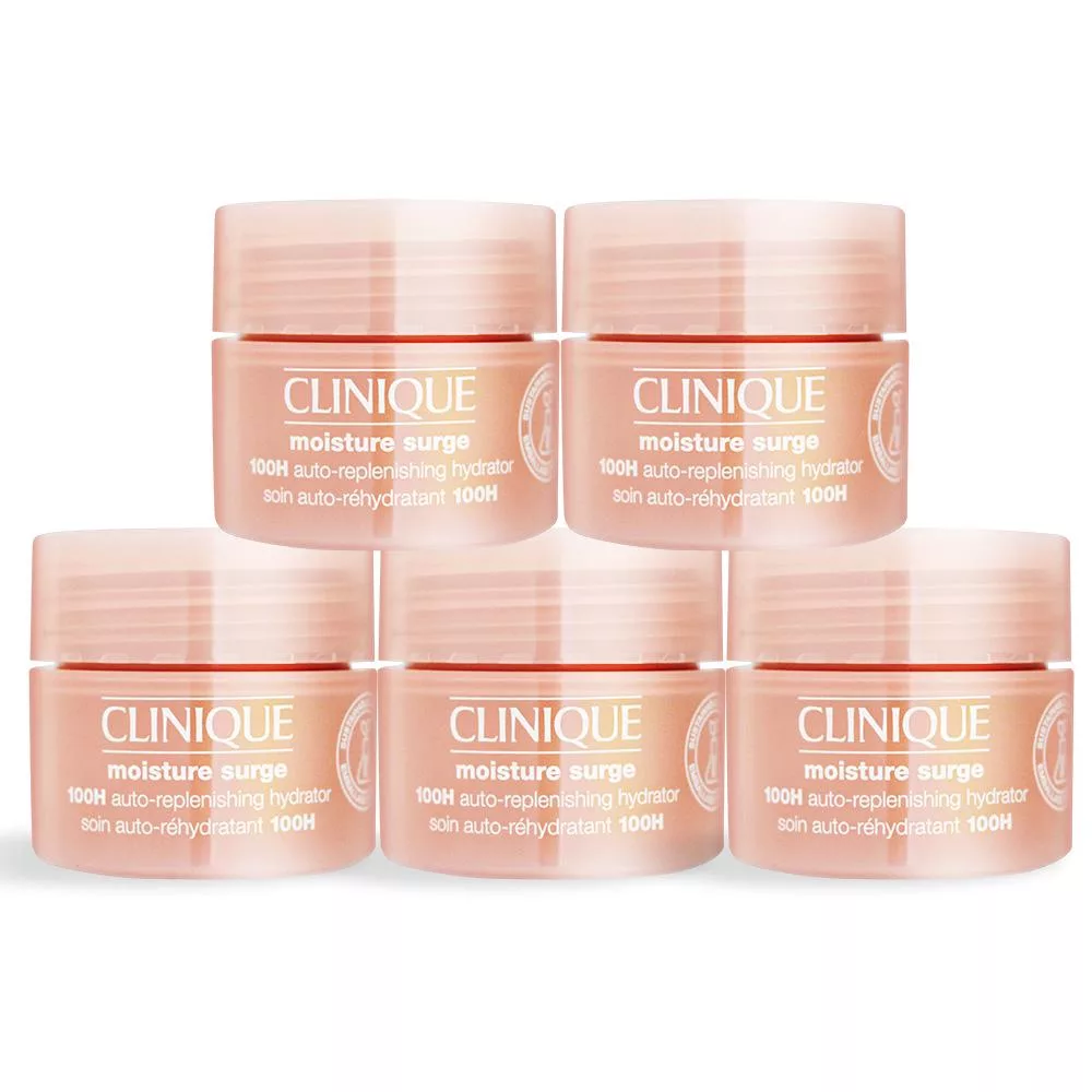 CLINIQUE 倩碧 水磁場100H活水循環保濕凝膠(15ml)X5-公司貨