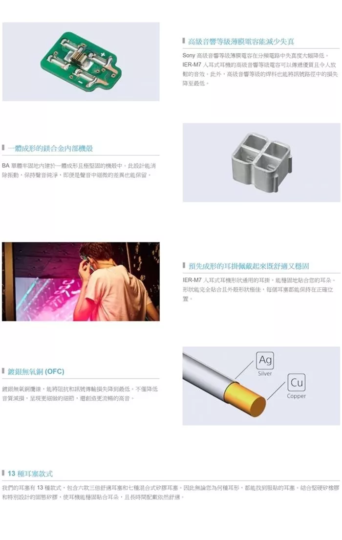SONY索尼 IER M7 - 詳情1
