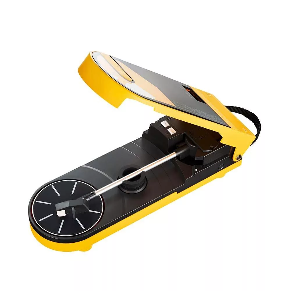 鐵三角 AT-SB727 Sound Burger無線可攜式黑膠唱盤機  黃色