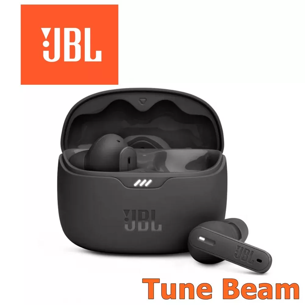 JBL Tune Beam 真無線降噪耳機 4麥克風降噪 環境感知模式 48小時續航 4色 公司貨保固一年 黑色