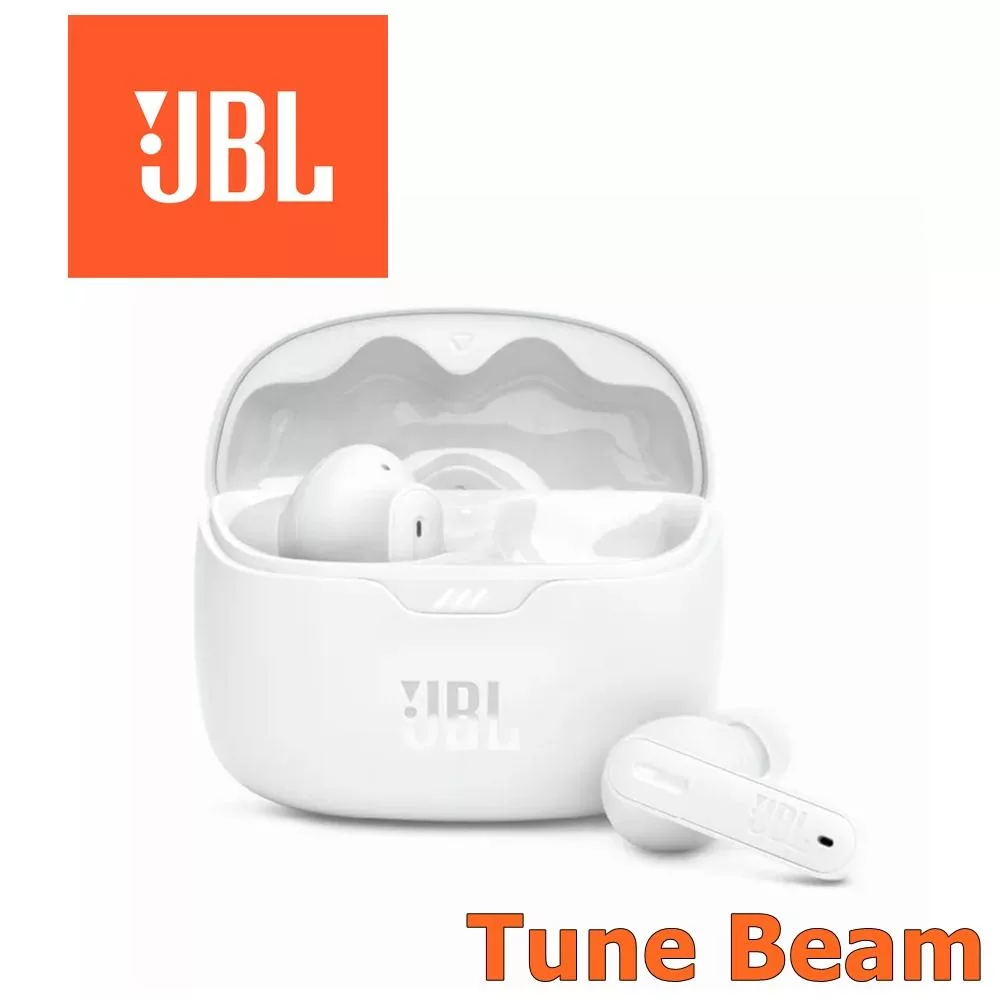 JBL Tune Beam 真無線降噪耳機 4麥克風降噪 環境感知模式 48小時續航 4色 公司貨保固一年 白色
