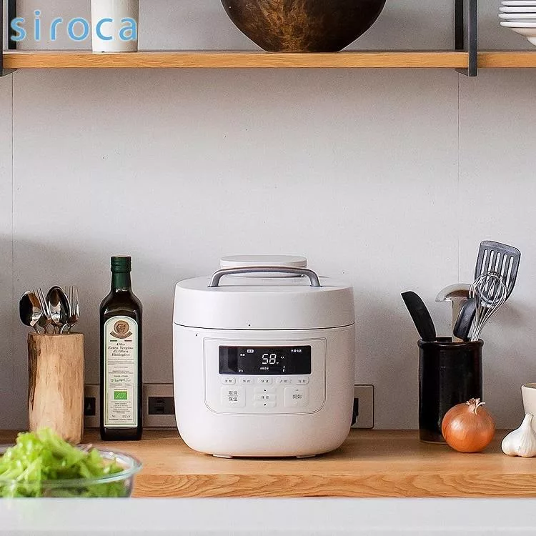 【Siroca】智能電子萬用壓力鍋 SP-5D1520  白色