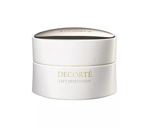 DECORTE黛珂 LIFT DIMENSION 肌能霜，結合綠茶精華與抗老成分，有效提升肌膚彈性與保濕力，改善細紋與鬆垮肌膚，讓肌膚維持年輕緊緻狀態。適合所有肌膚型別，特別推薦給需要抗老保養的肌膚。