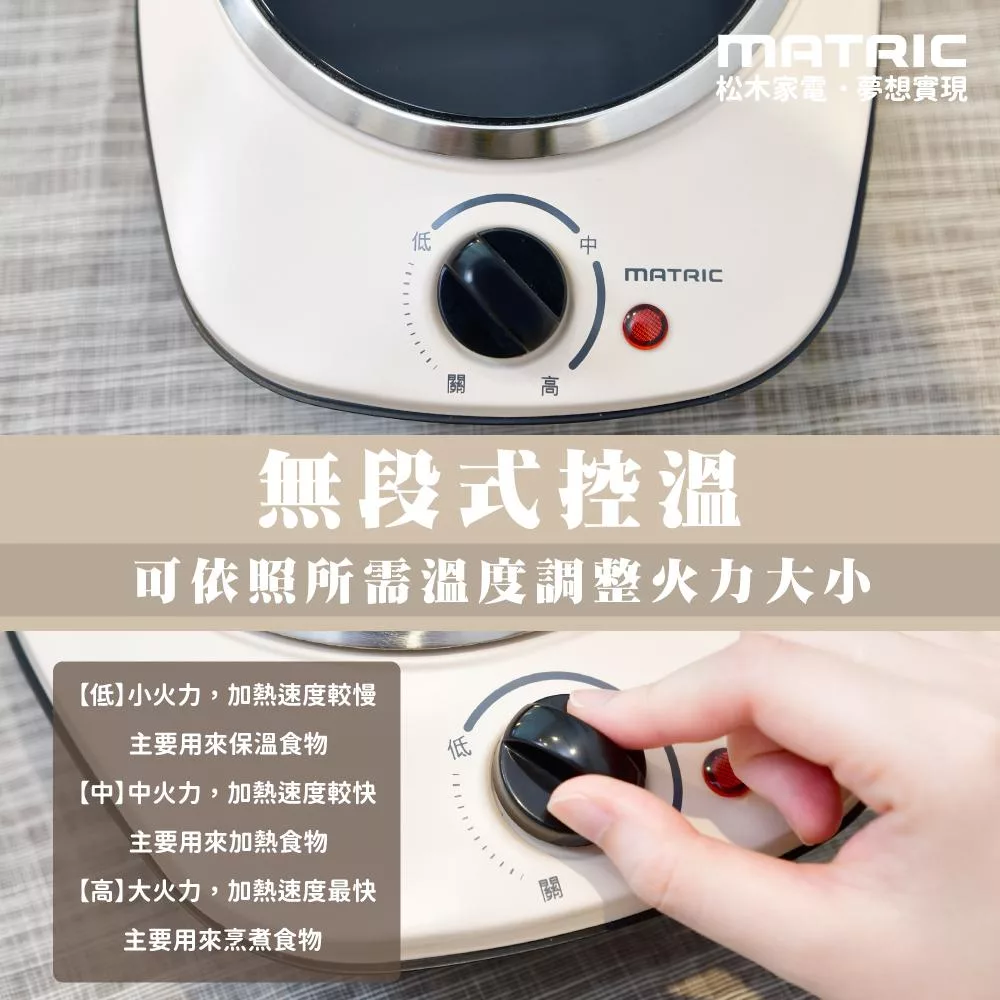 MATRIC松木家電 MG-HH0913P - 詳情2