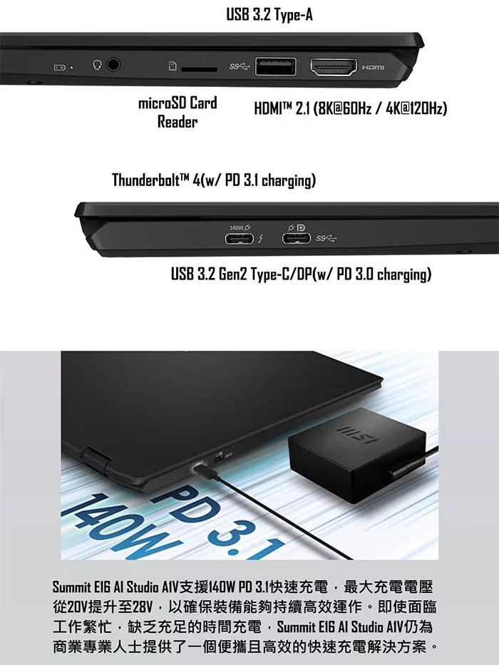 MSI微星 Summit A1VETG-010TW - 詳情7