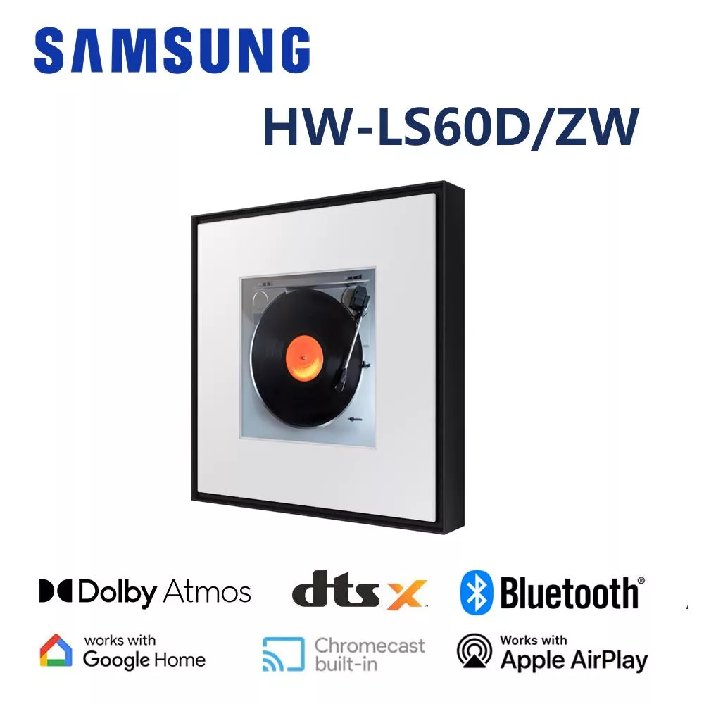 SAMSUNG三星 2.0聲道 音樂畫框藍牙音響 HW-LS60D