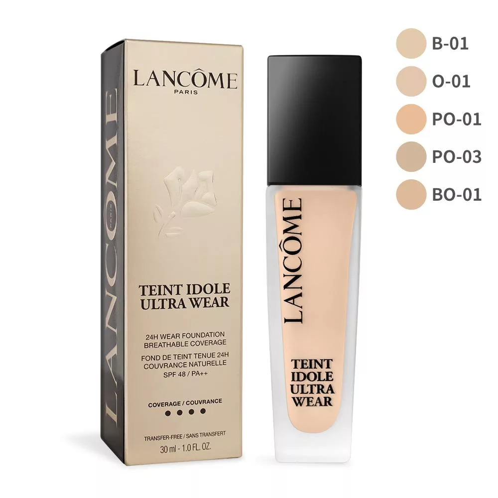 LANCOME 蘭蔻 零粉感超持久粉底 SPF48/PA++(30ml)-多色可選-新版-百貨公司貨 #B-01