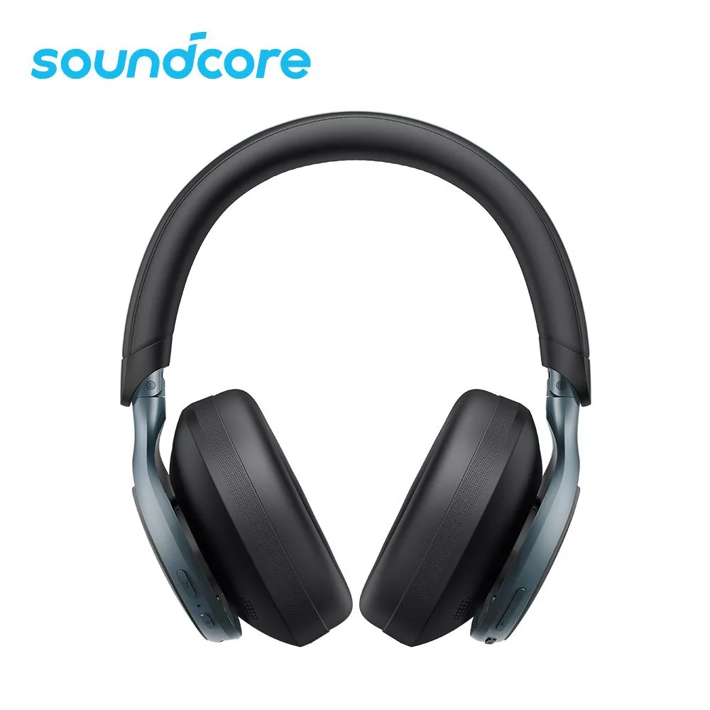 SOUNDCORE Space One降噪藍牙耳罩式耳機 星際黑