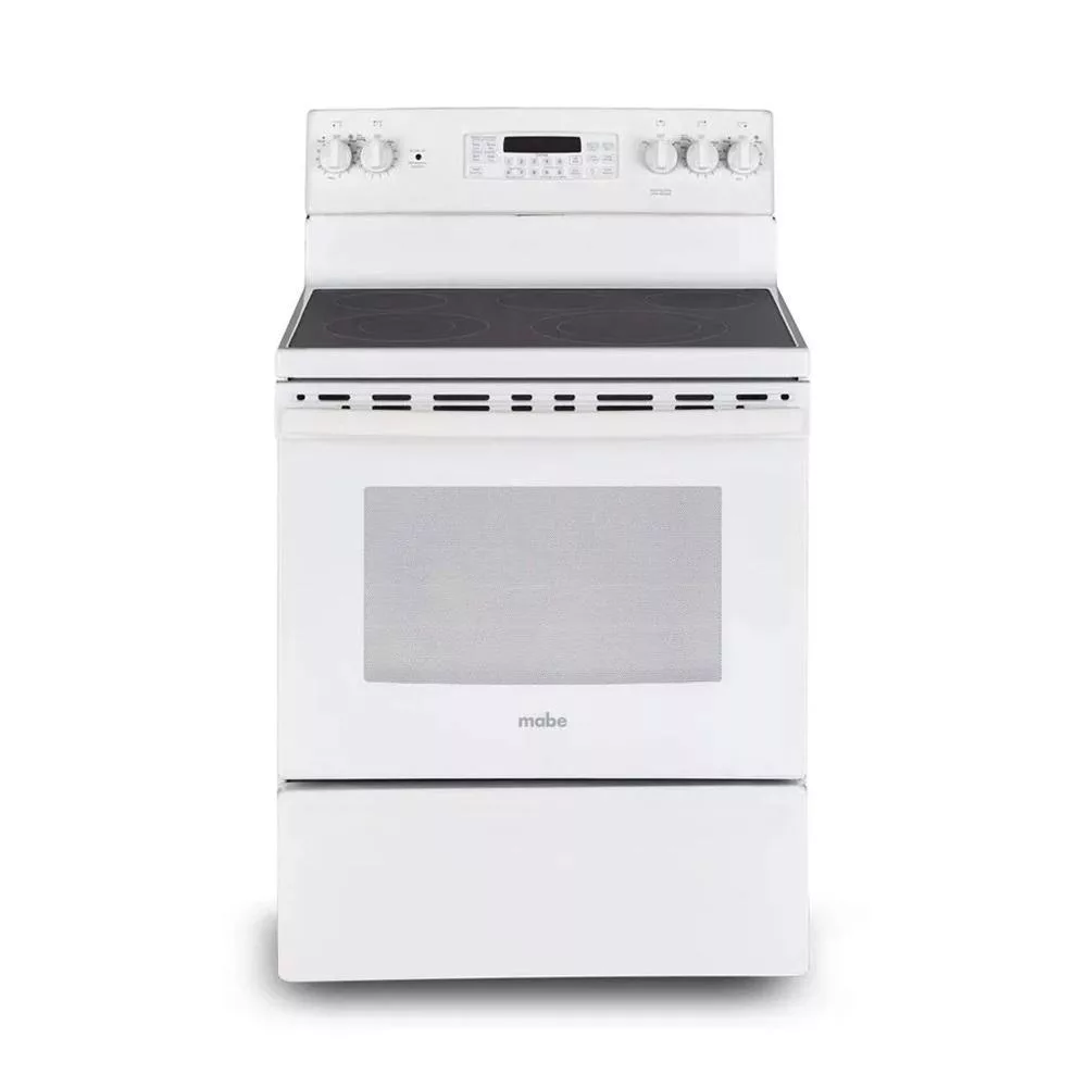 【mabe美寶】五口獨立式電能型爐連烤-純白EML835BBF0 白色