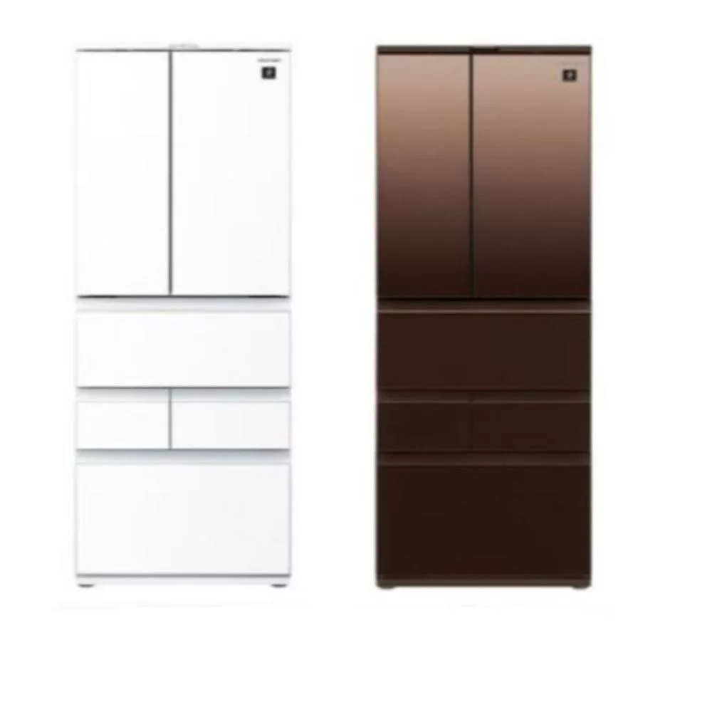 限期登錄送好禮~ SHARP 夏普 504公升 SJ-GK51AT 六門對開 AIoT智慧冰箱 白