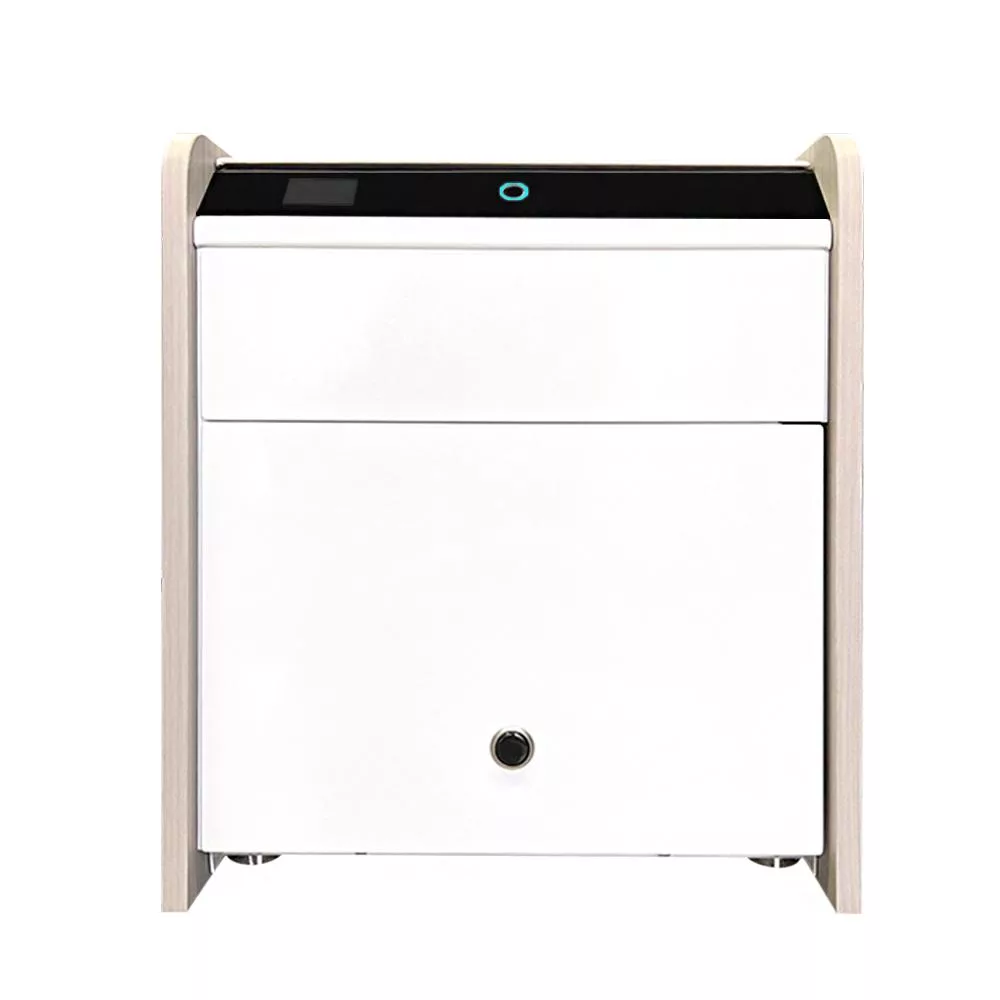 QNN 智能數位指紋床頭櫃保險箱/保險櫃(BT-55W)