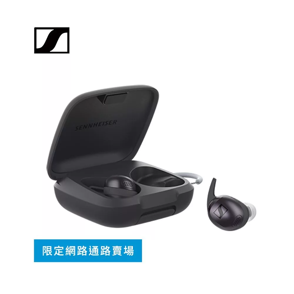 Sennheiser 森海塞爾 MOMENTUM Sport 旗艦運動真無線藍牙耳機 石墨色