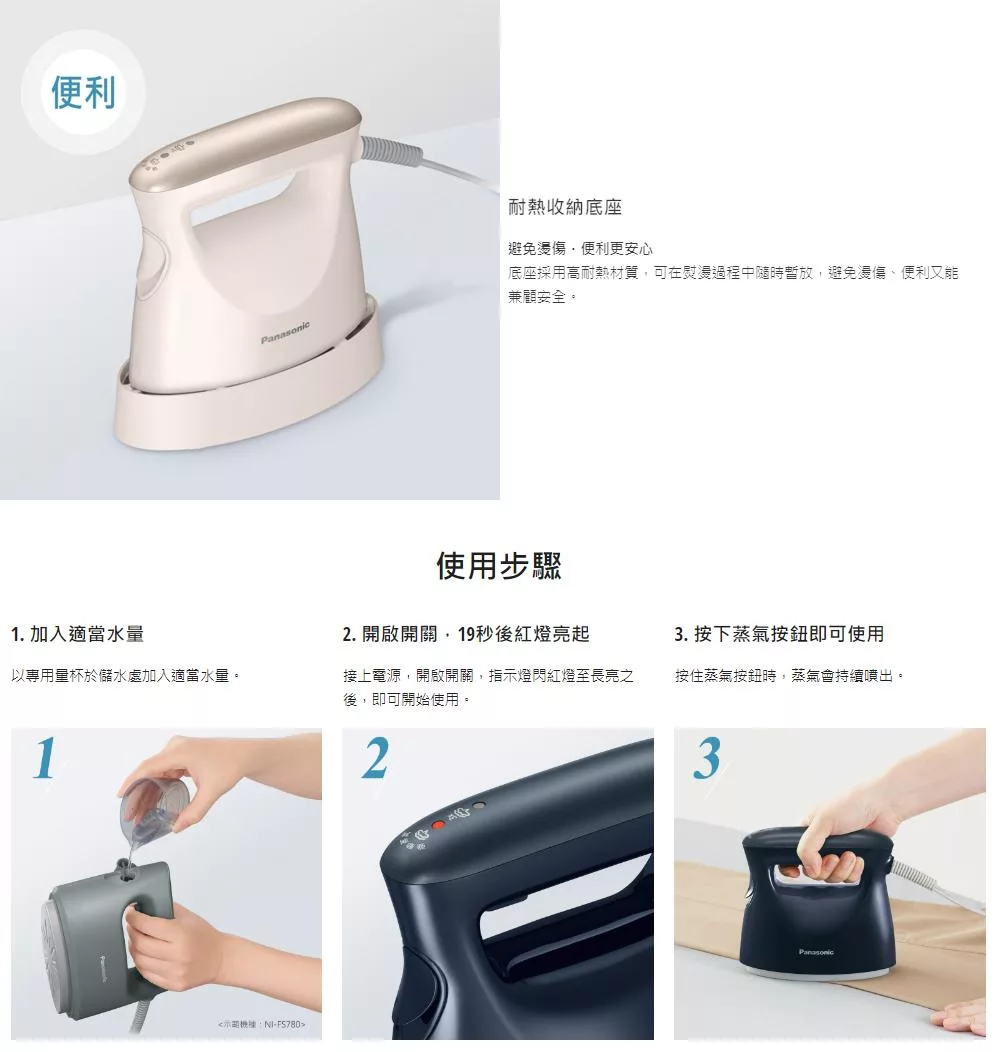 Panasonic國際牌 NI-FS580 - 詳情4