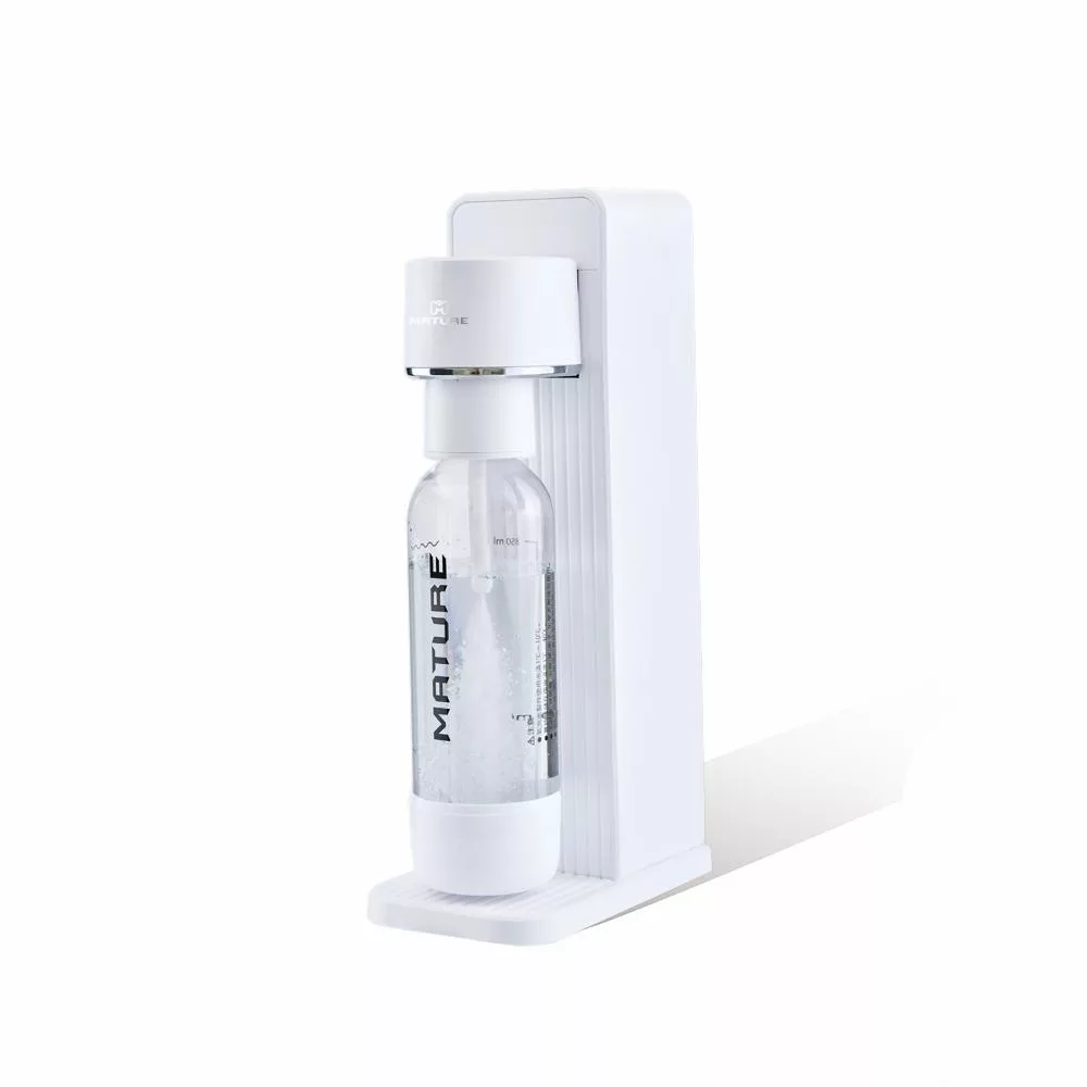 MATURE美萃 GURU450領袖系列氣泡水機一支氣瓶組-(兩色可選) -亞瑟白