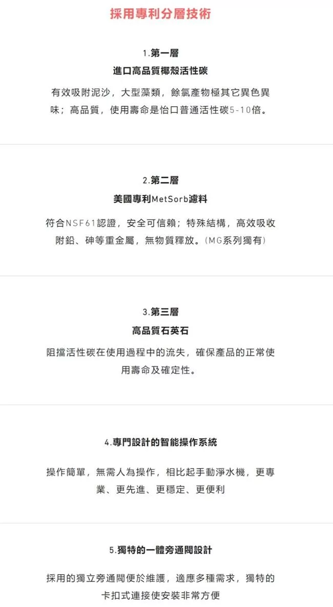 Norit諾得淨水 618WHF - 詳情3