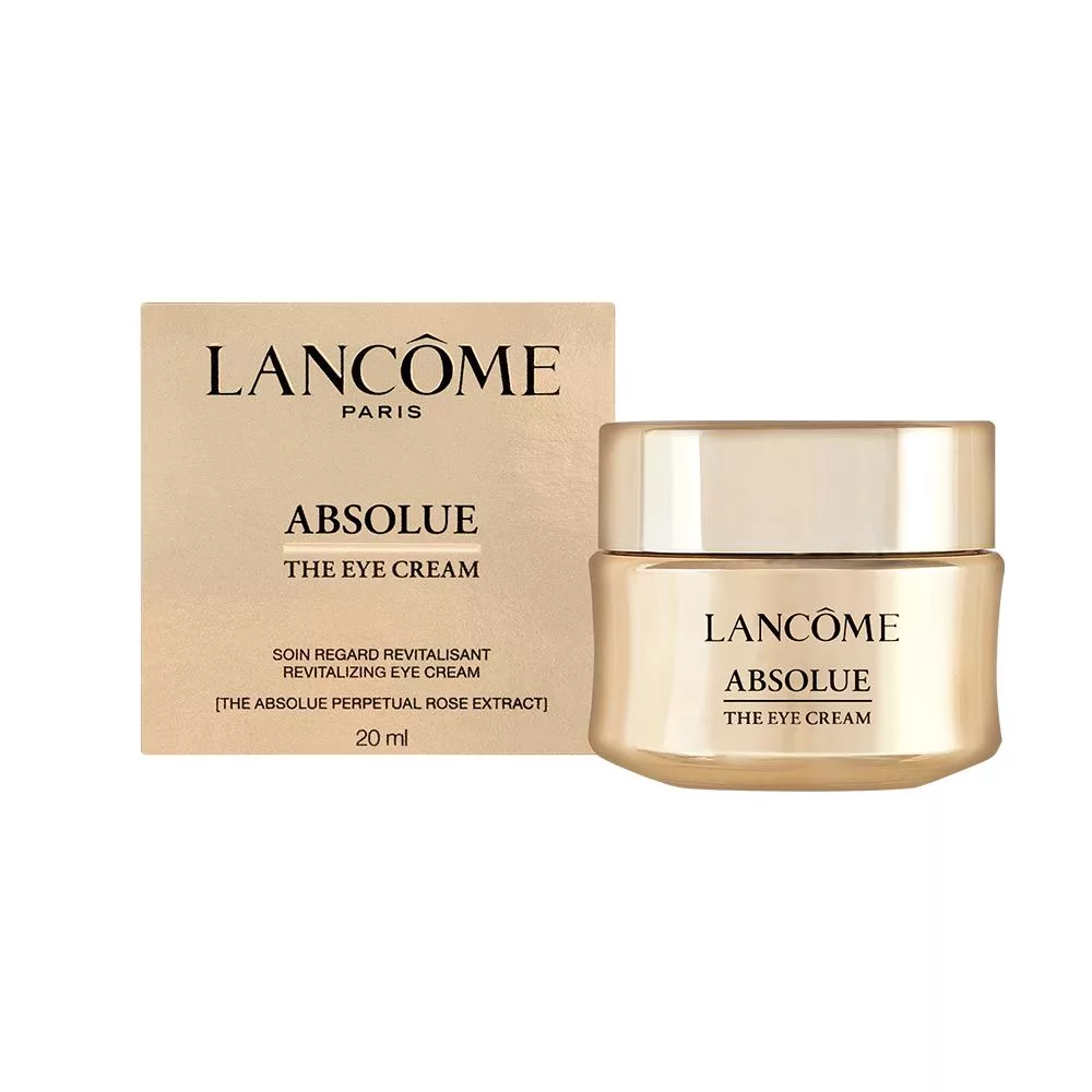 LANCOME蘭蔻 絕對完美永生玫瑰肽金逆時眼霜(20ml)_國際航空版