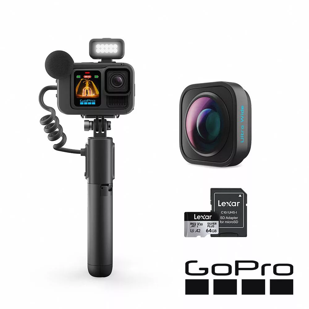【GoPro】HERO 13 創作者超廣角鏡組套組-[正成公司貨]