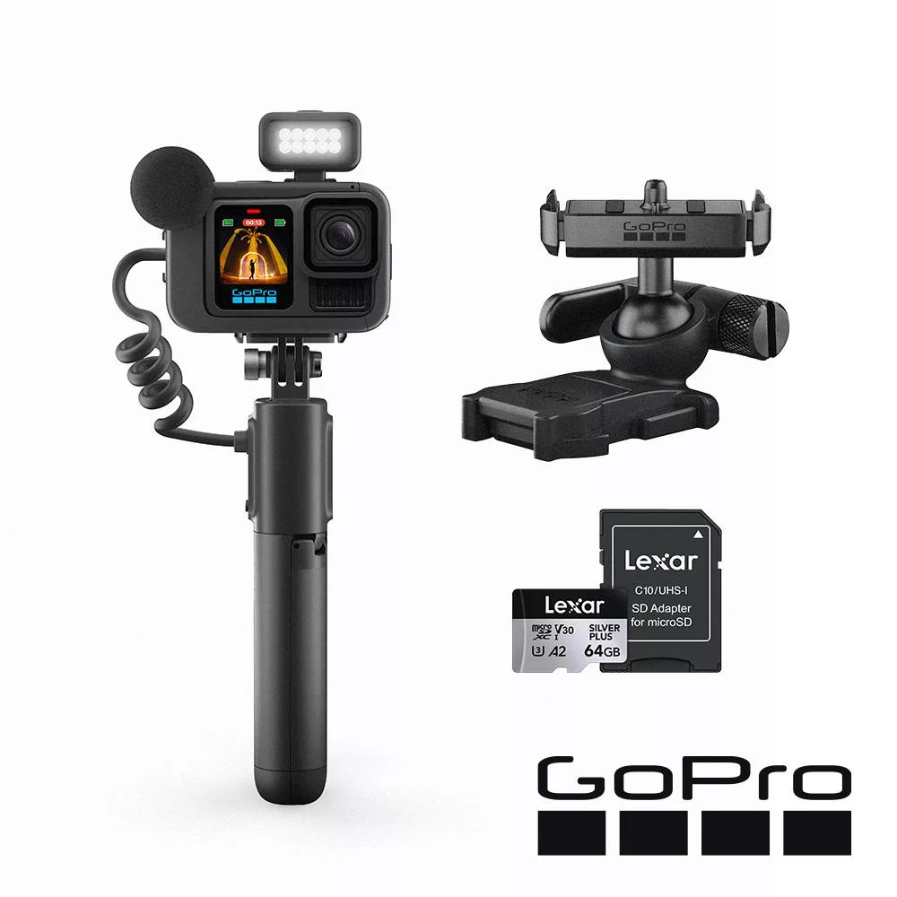 【GoPro】HERO 13 創作者磁吸助拍套組-[正成公司貨]