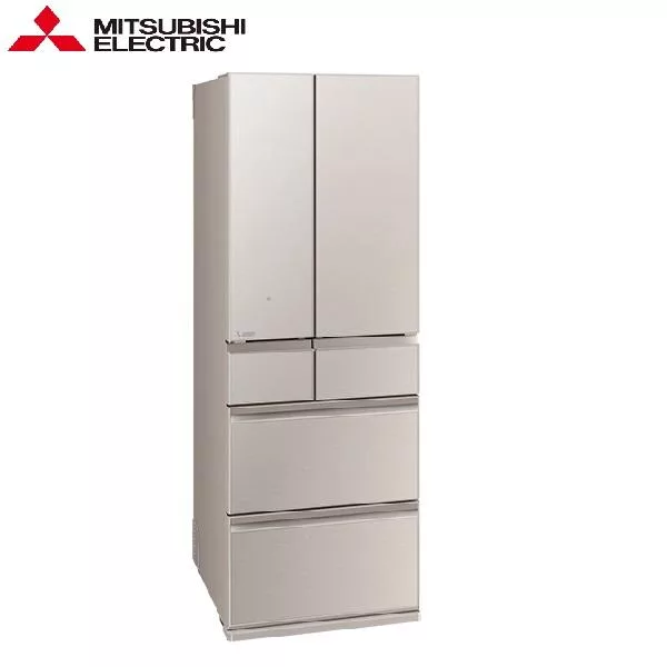 MITSUBISHI 三菱 日製六門607L 變頻玻璃鏡面冰箱 MR-WZ61K -含基本安裝+舊機回收 C(星沙杏)