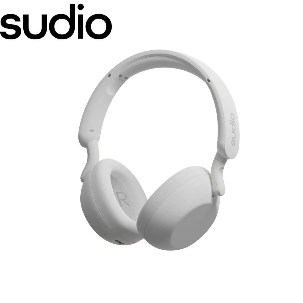 Sudio R3 耳罩式藍牙耳機 -  白