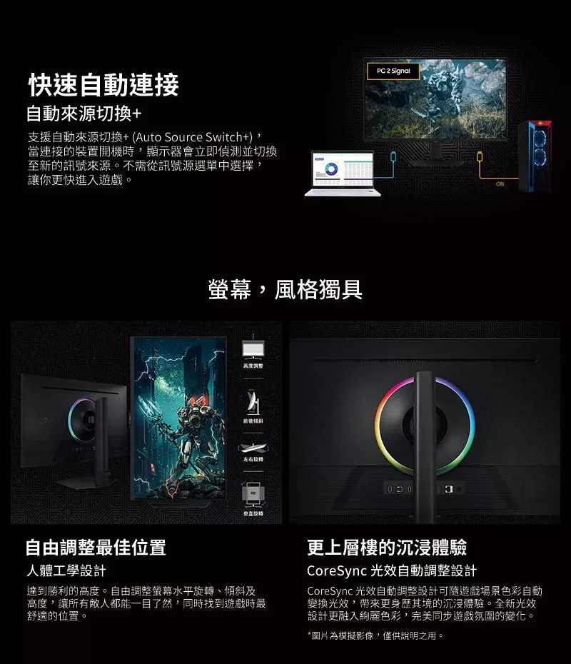 SAMSUNG三星 S32DG702EC - 詳情4