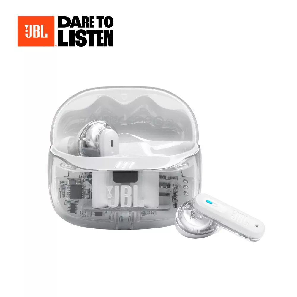 JBL Tune Beam 2 Ghost 真無線降噪藍牙耳機 白色