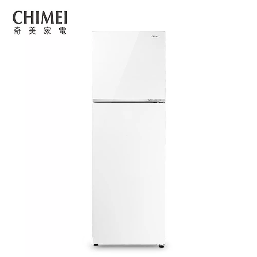 CHIMEI奇美339公升變頻雙門冰箱UR-A340VB冰鑽白W