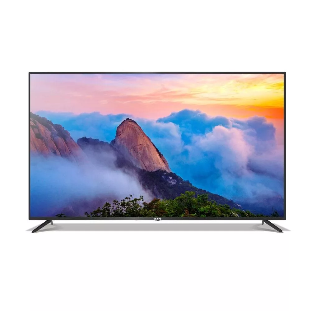 SAMPO聲寶 55吋 4K UHD 液晶顯示器+視訊盒EM-55FC610(N)