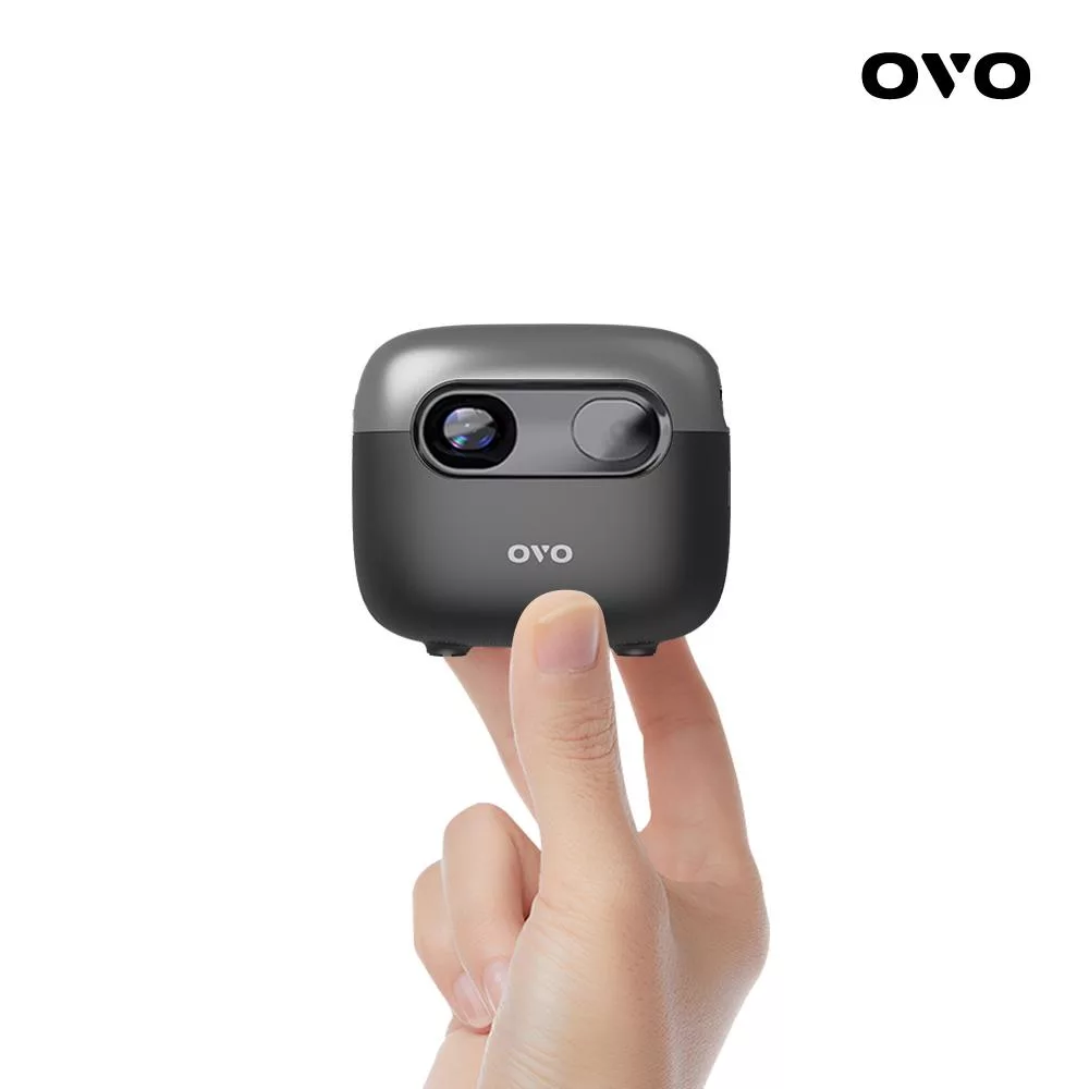 OVO 小蘋果智慧投影機 旗艦版 U1-S 鈦銀黑*送四季線上30天+Friday影視30天