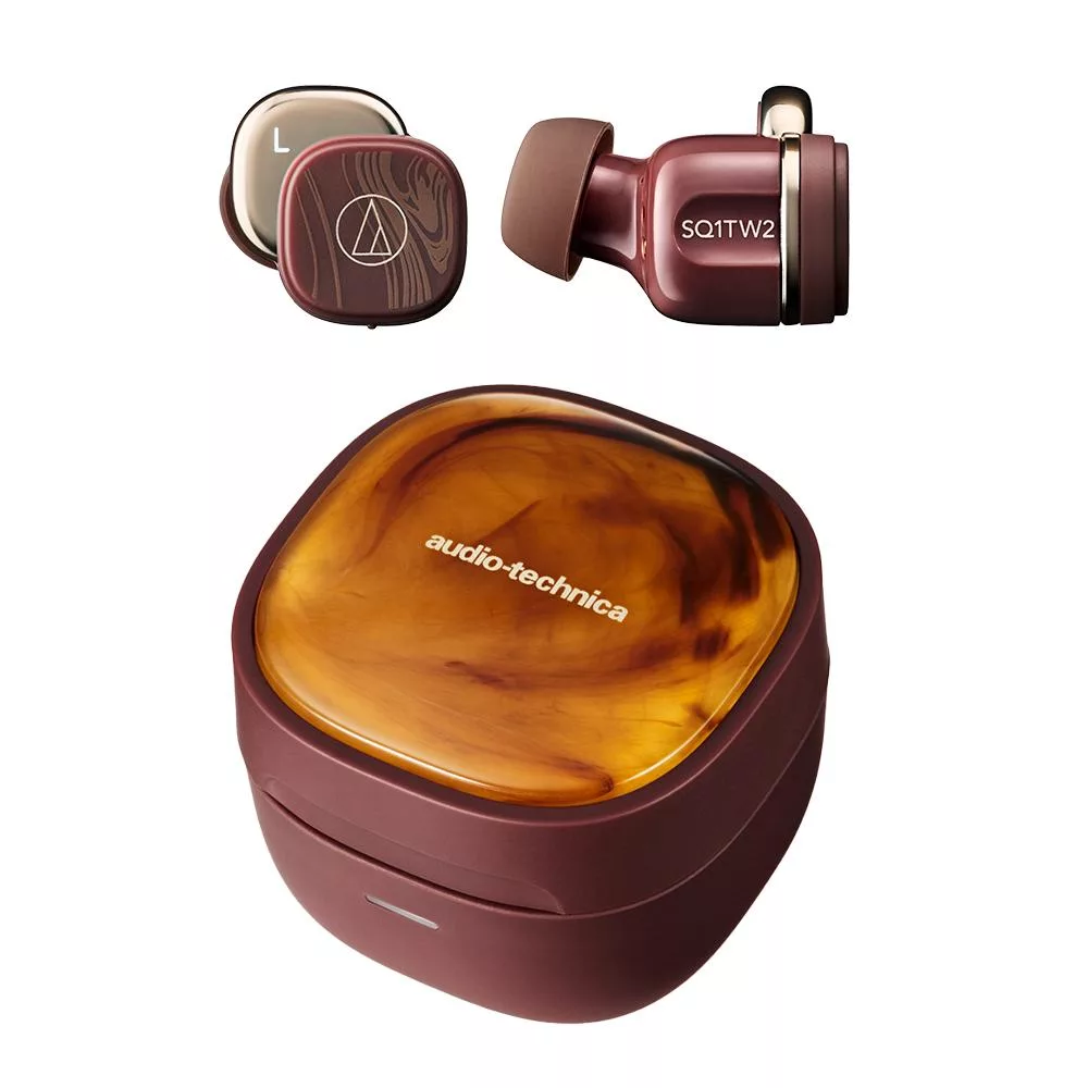 audio-technica 鐵三角 ATH-SQ1TW2 限定色 真無線耳機 琥珀棕