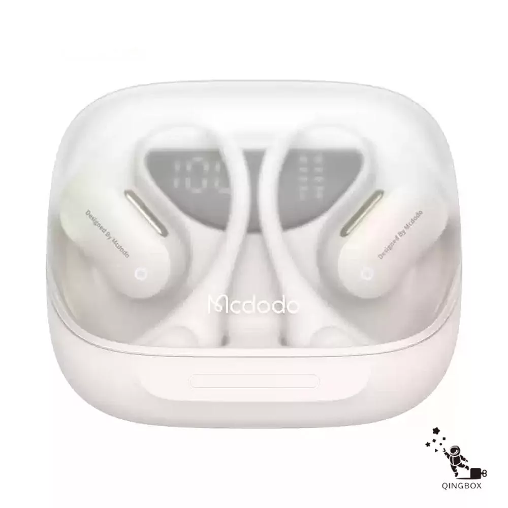 Mcdodo麥多多LQ HP007 Air O1系列OWS藍牙開放式耳機  米色