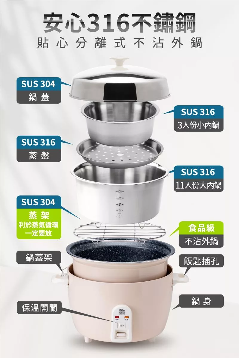 鍋寶 ER-1185 - 詳情6