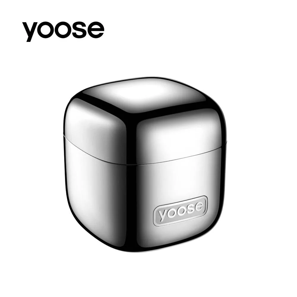 【 yoose 有色】 MINICUBE 多功能隨身電動修容套組 電鍍銀