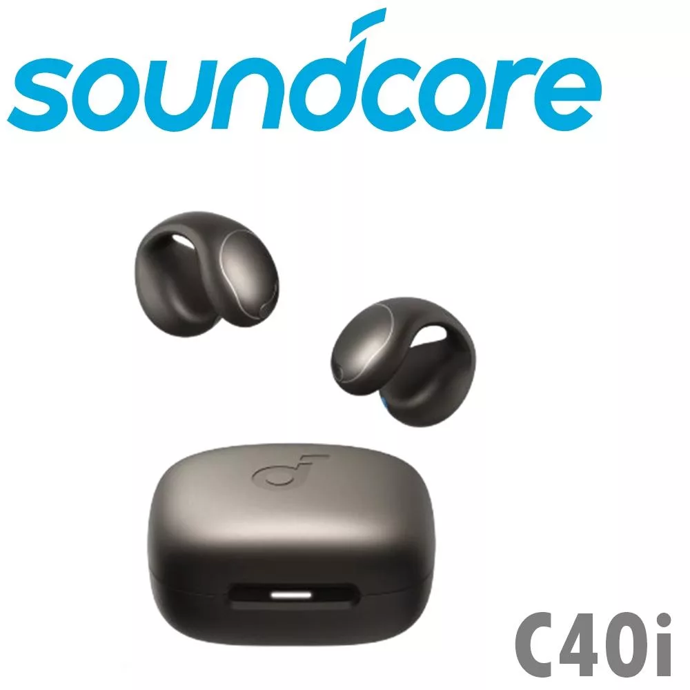 Soundcore C40i 開放式藍牙耳夾耳機 透氣舒適 靈活貼合  公司貨保固2年