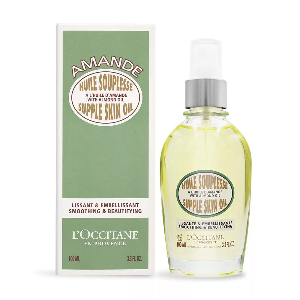 L’OCCITANE 歐舒丹 杏仁美膚油(100ml)-百貨公司貨