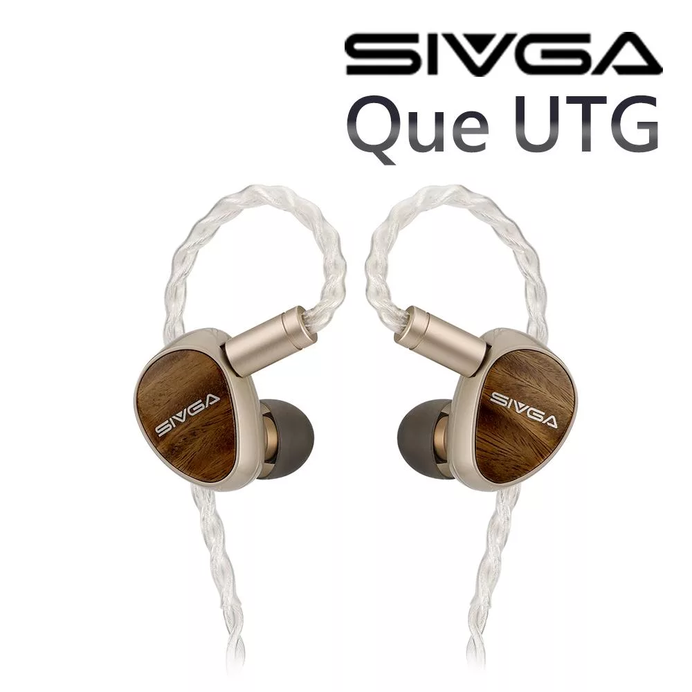 SIVGA QUE UTG 平板玻璃振膜動圈可換線耳機