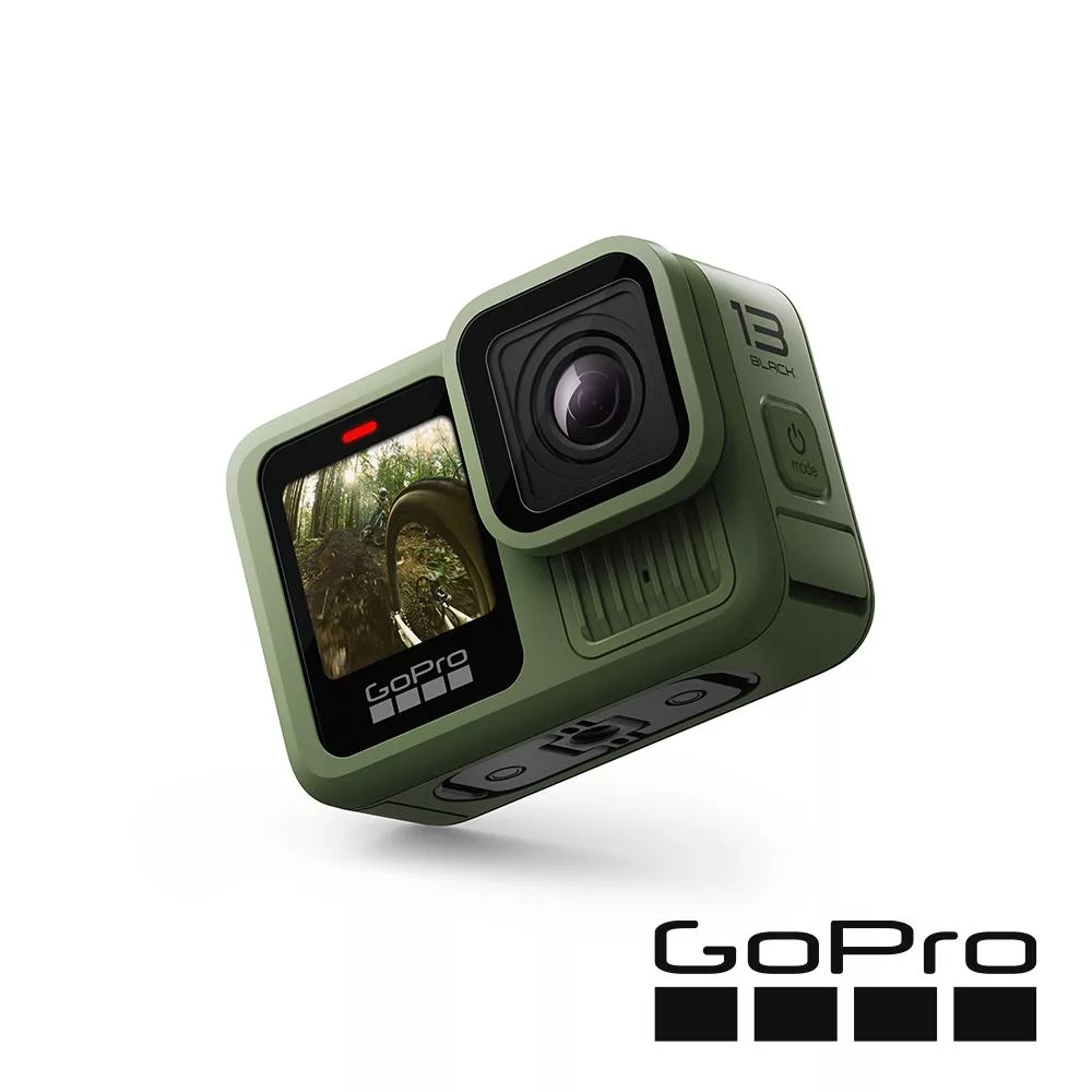 【GoPro】HERO 13 Black 全方位運動攝影機 單機組 森林綠 [正成公司貨]