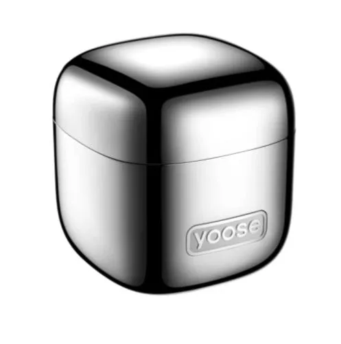 yoose MINI CUBE 多功能隨身電動修容套組 一機搞定鬍鬚鼻毛 銀