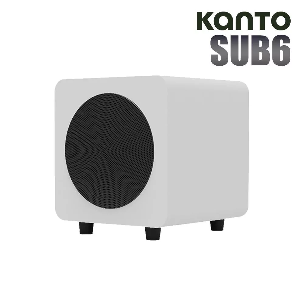 Kanto SUB6 重低音喇叭-白色款