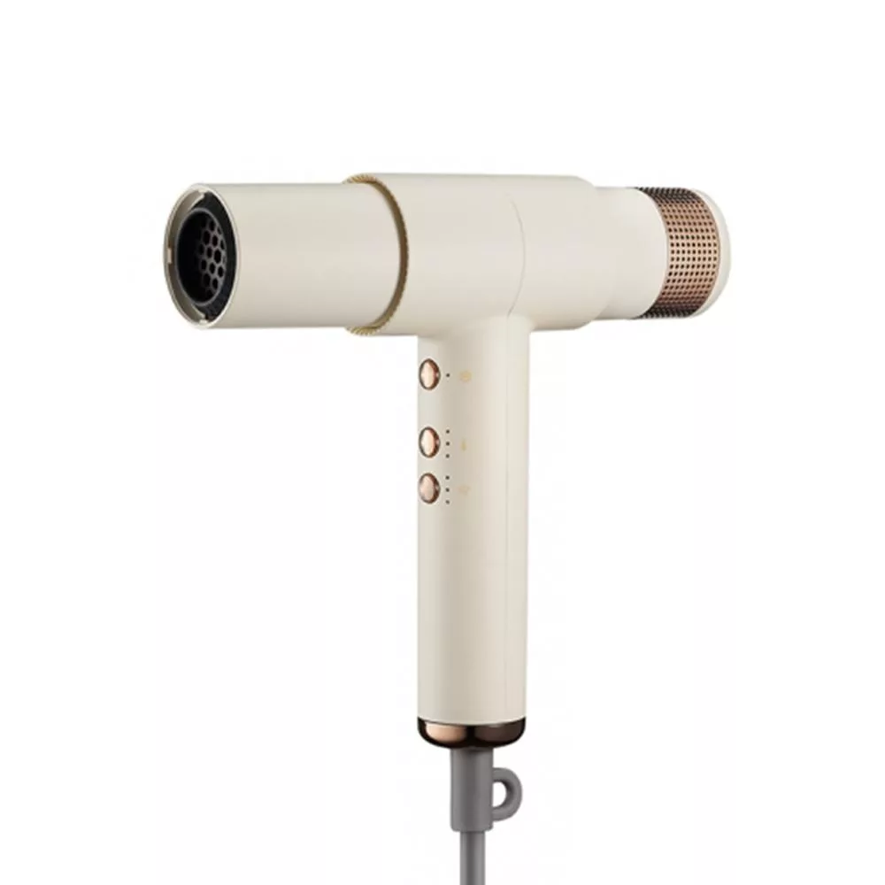 【KINYO】福利品 勁速遠紅外線柔護吹風機(高速吹風機 沙龍吹風機 負離子吹風機/KH-9601) 杏花米