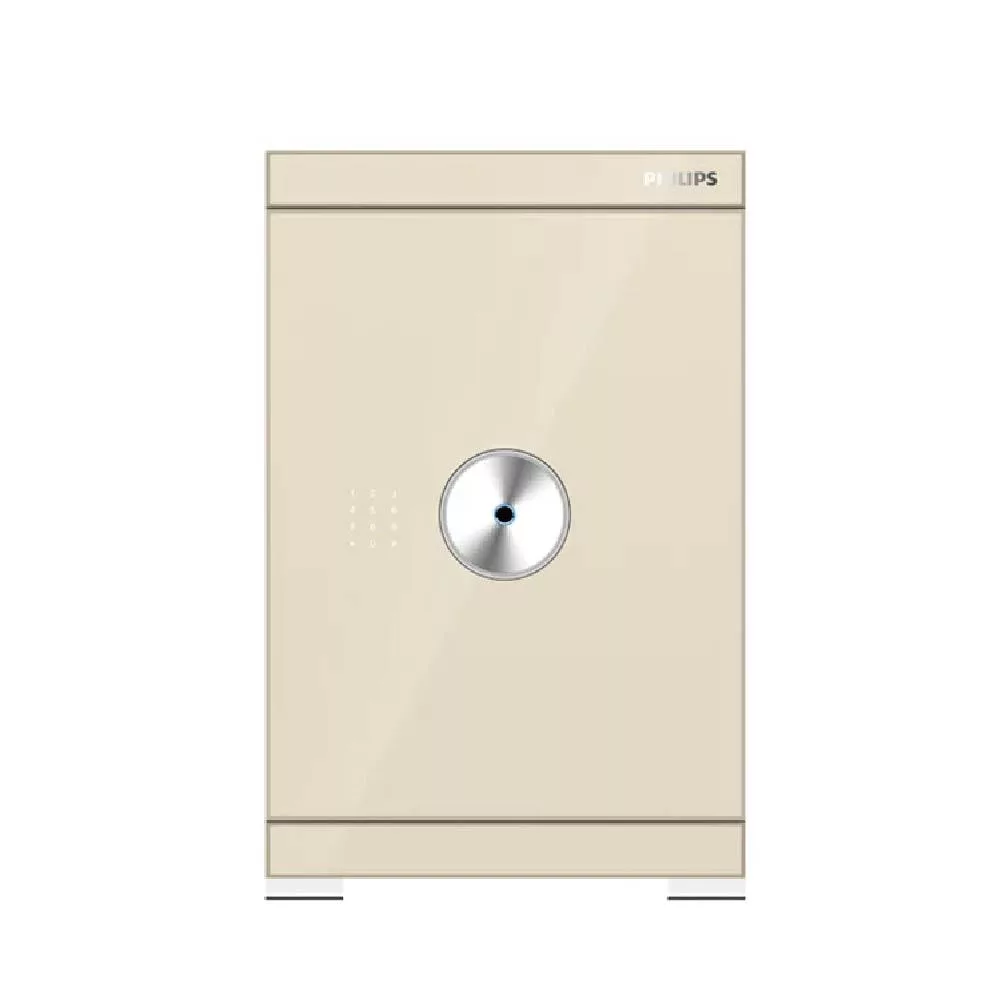PHILIPS 飛利浦 Smart Safes 智能 WIFI 互聯 保險櫃 (指紋/密碼 /機械鑰匙) /台 SBX602-6C-淺霞金
