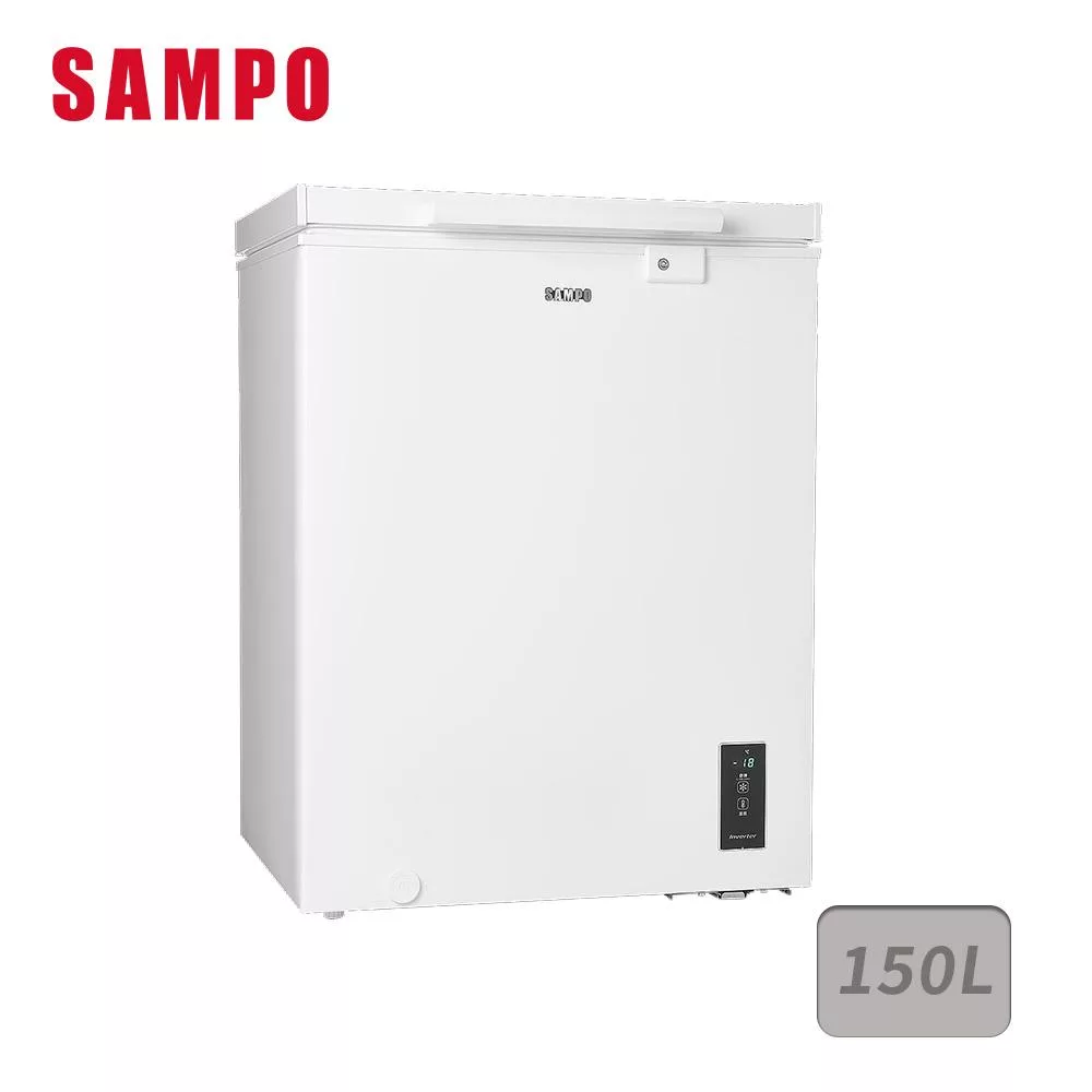 【SAMPO聲寶】150公升變頻臥式冷凍櫃✔基本安裝✔舊機回收 SRF-151D