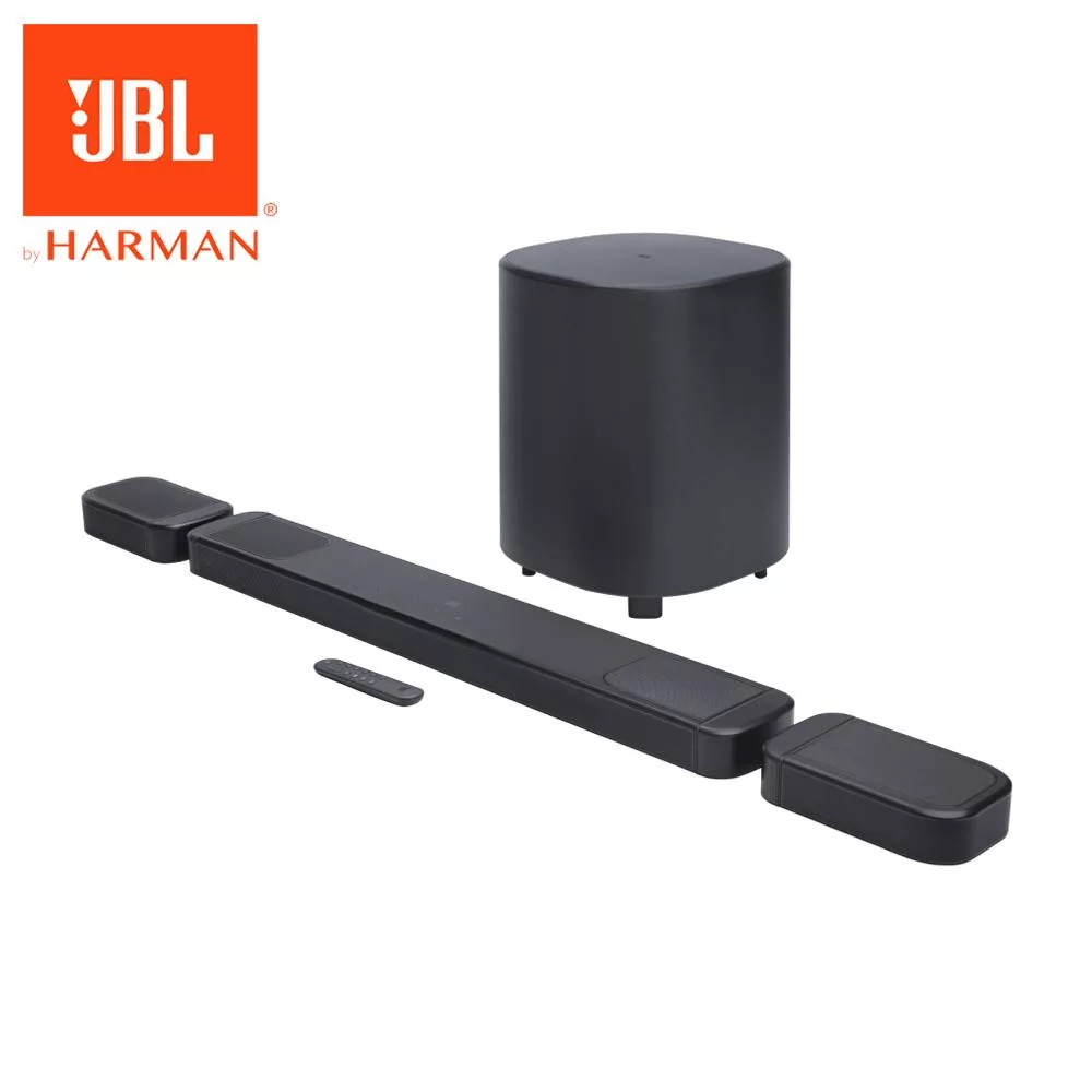 JBL BAR 1000MK2 7.1.4聲道家庭劇院喇叭 黑色