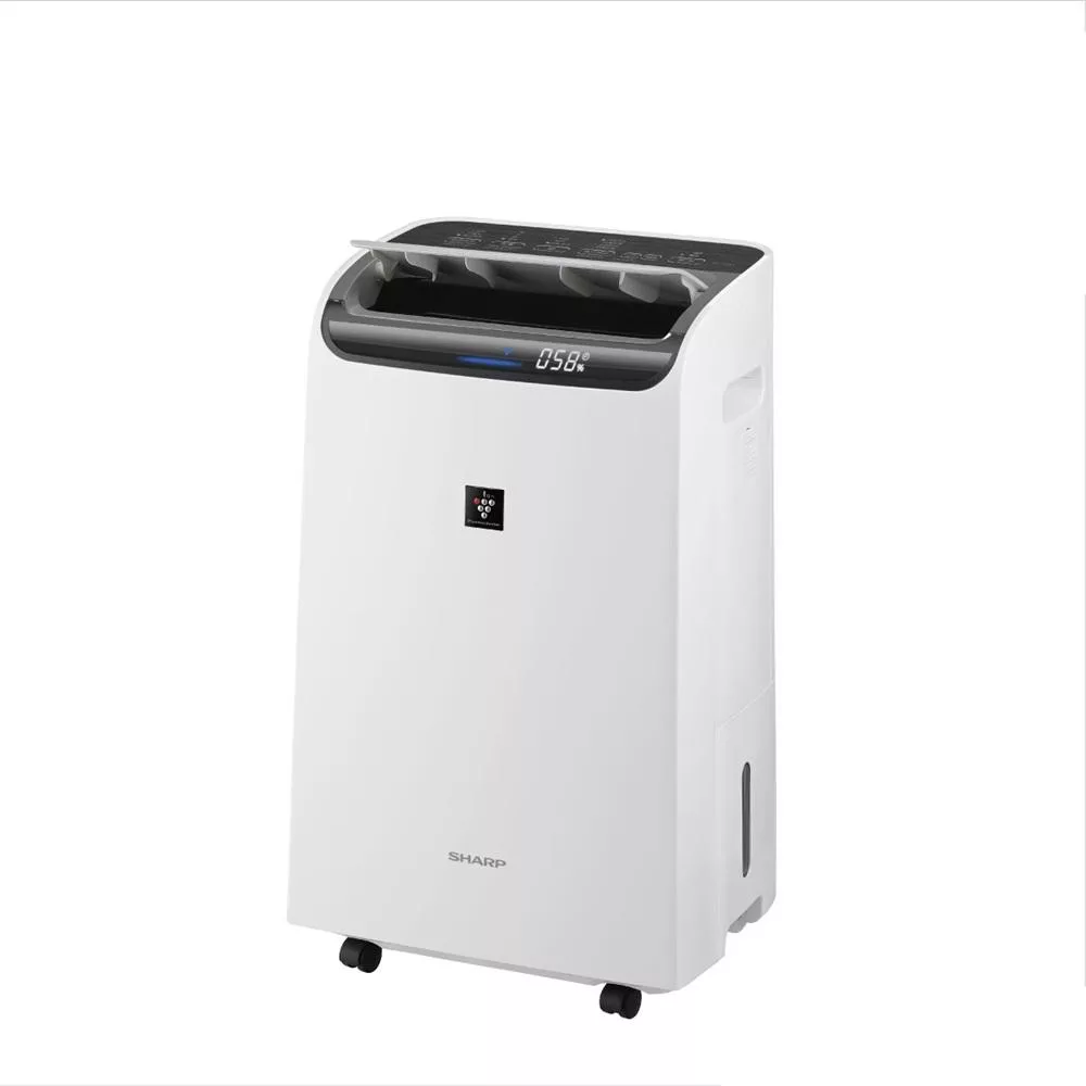 【SHARP 夏普】3合1智慧空氣清淨除濕機DW-PA12FT-D 橡木灰 白