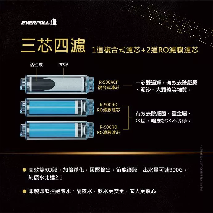 EVERPOLL愛科濾淨 RO-900G - 詳情2